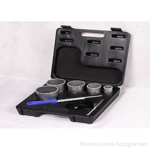 Tile / Ceramic / Marble Tungsten Carbide Hole Saw Set With